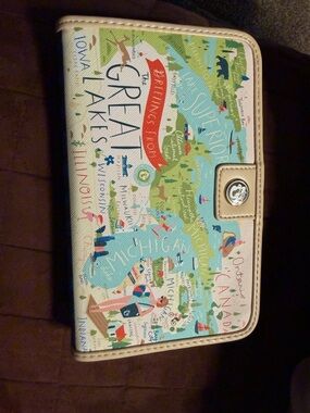 Spartina 449 Great Lakes wallet.